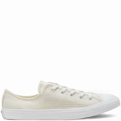 Converse Summer Getaway Chuck Taylor All Star Dainty - Naisten Tennarit - Beige/Valkoinen